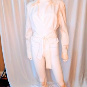 Gorgeous Rare Vintage GUCCI white tailored shirt